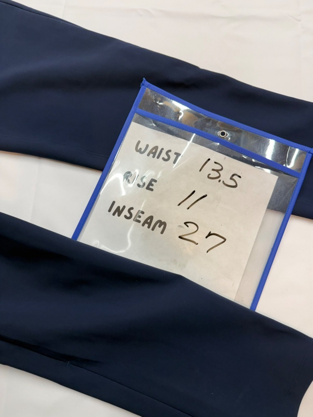 LULULEMON $128 Womens 4 Navy Blue On The Move High Rise Trouser Pants W5BGZS N12 - Picture 6 of 6